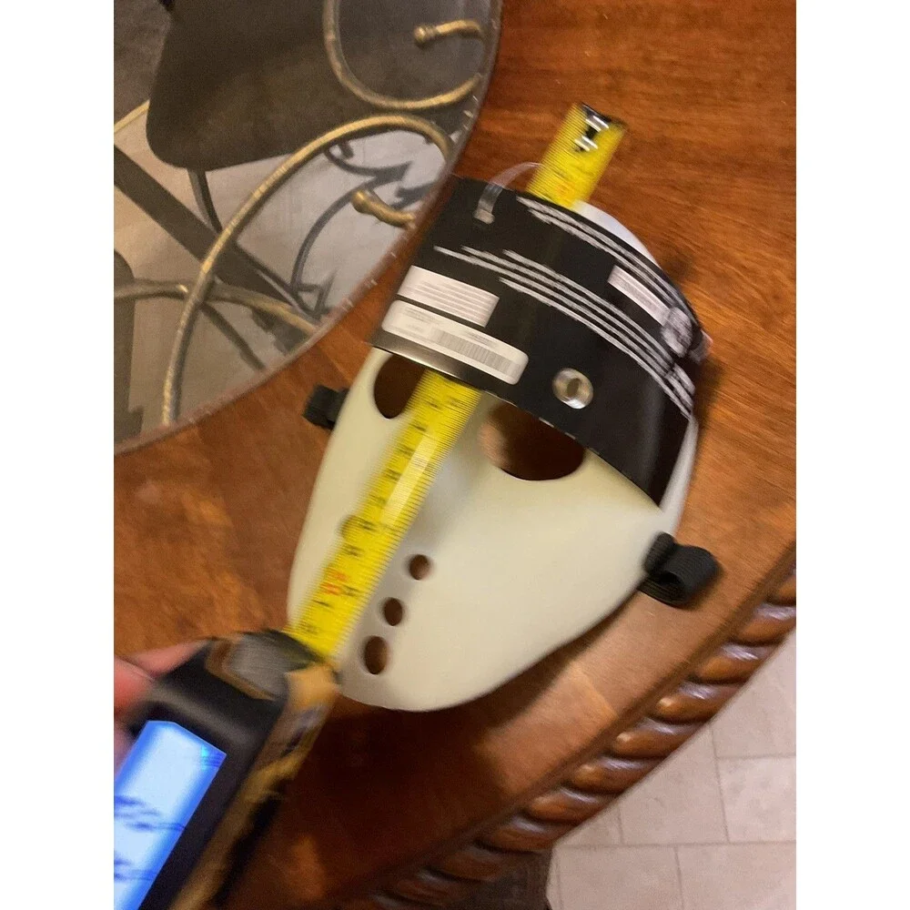 Friday the 13th Jason mask Voorhees Mask Hockey Halloween Horror Costume Glow Da - Picture 3 of 8